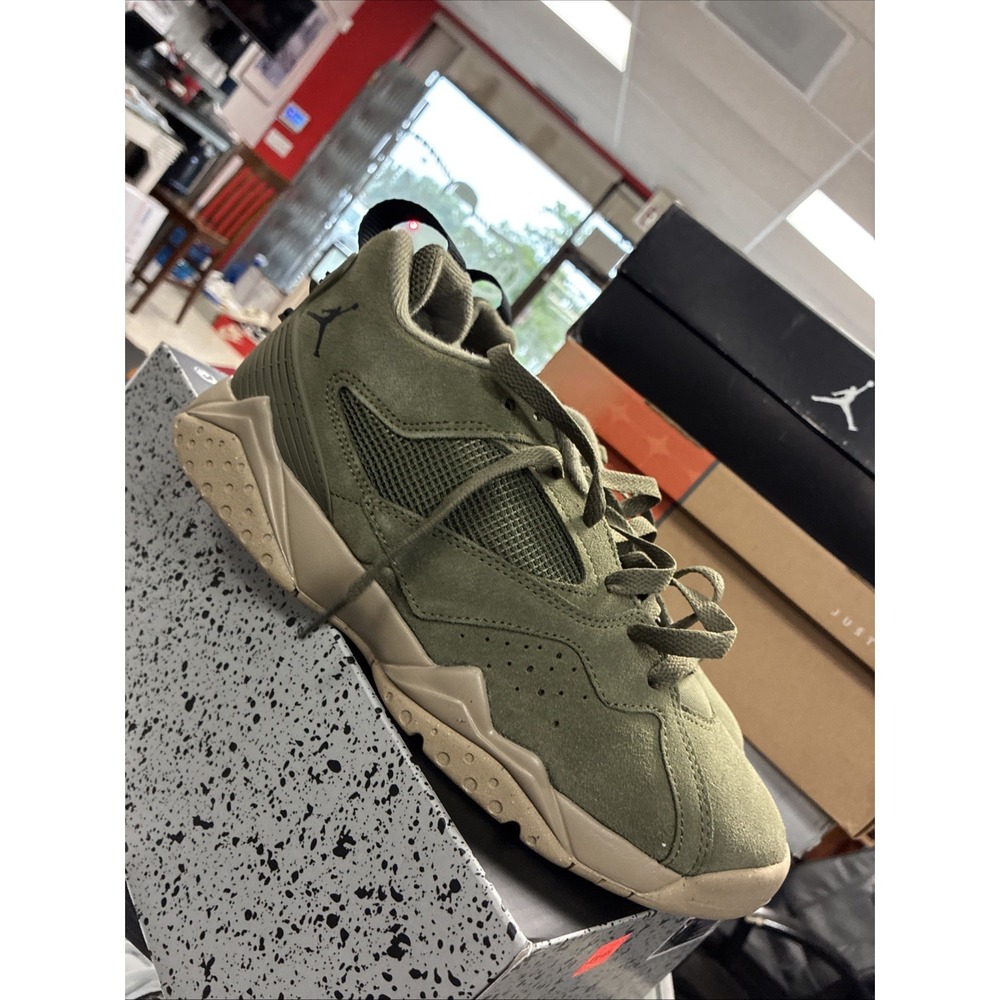 Nike Jordan MVP 92 Medium Olive/Black/Khaki Men's Size 8 HQ3950-201 Half Box 📦